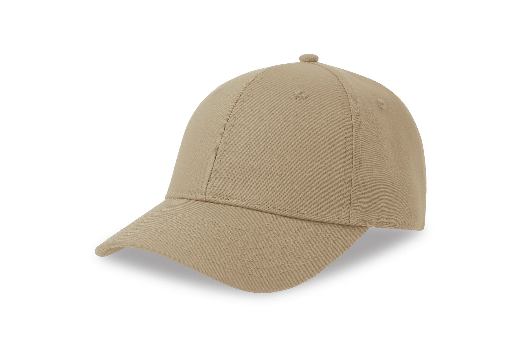Atlantis Hit S Twill Curved Visor 6 Panel Sustainable Structured Cap ACHITS