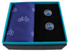 Bicycle Handkerchief & Cufflink Set (colours may vary) by Dalaco