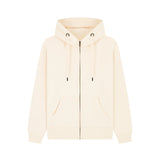 Cotton Ridge - Neptune Ultra Premium Zip Hoodie - Ivory