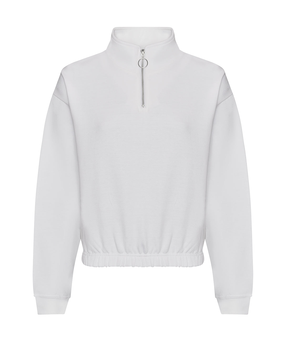 AWDis Just Hoods Women's cropped ¼-zip sweat JH037