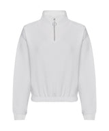 AWDis Just Hoods Women's cropped ¼-zip sweat JH037