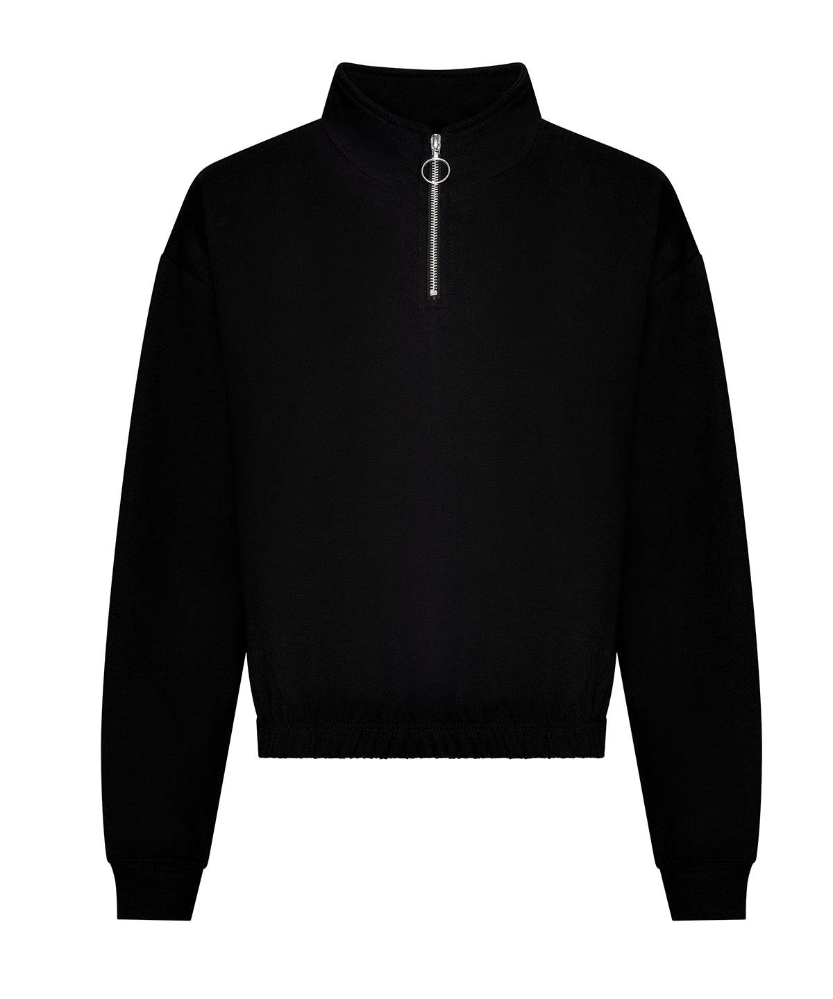 AWDis Just Hoods Women's cropped ¼-zip sweat JH037