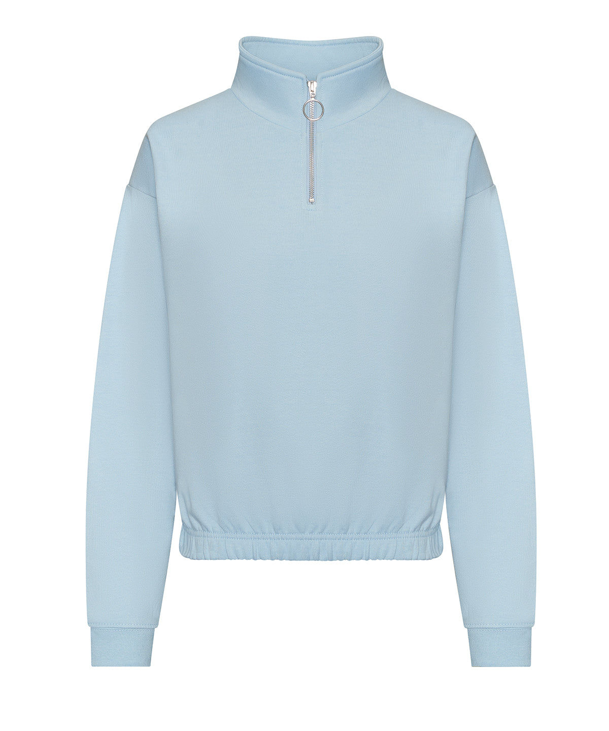 AWDis Just Hoods Women's cropped ¼-zip sweat JH037