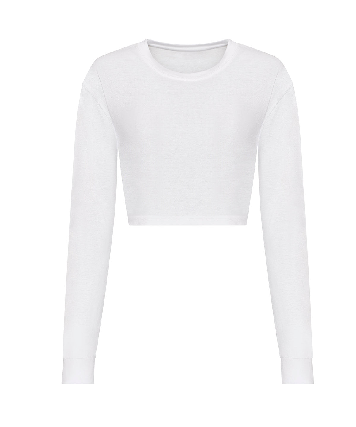 AWDis Just T's Women's long sleeve cropped T JT016
