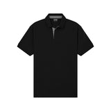 Cotton Ridge - Prostar Polo Shirt - Jet Black / Grey