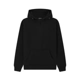 Cotton Ridge - Atlas Adults Quarter Zip Hoodie - Jet Black