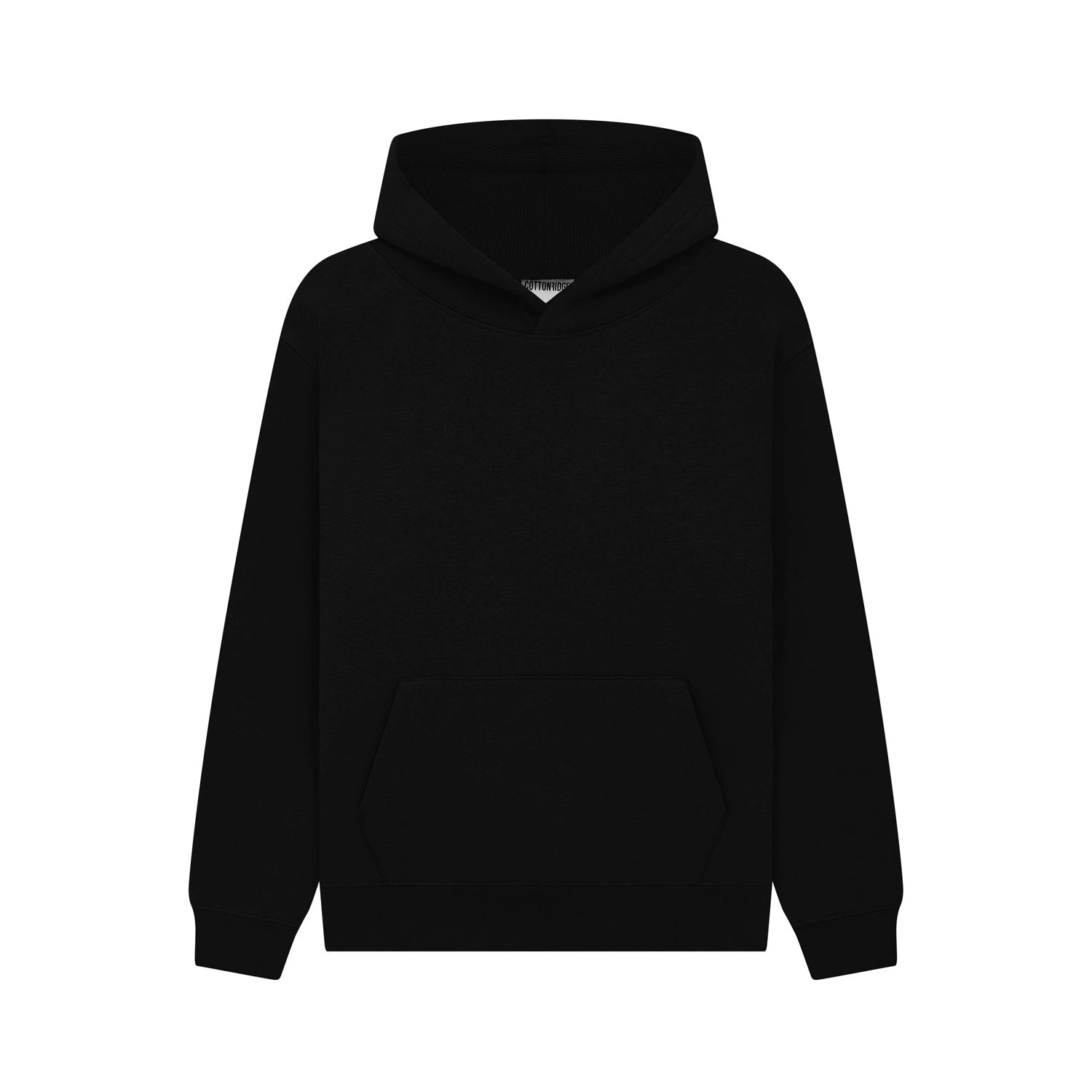 Cotton Ridge - Apollo Kids Soft Touch Hoodie - Jet Black