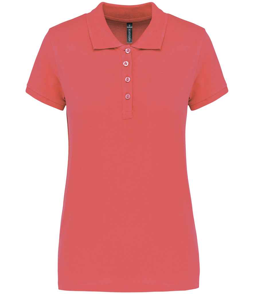 Kariban Ladies Short Sleeve Piqué Polo Shirt KB255