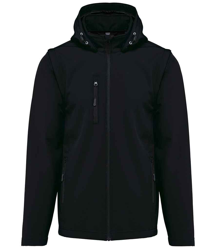 Kariban Unisex Three Layer Hooded Soft Shell Jacket KB422