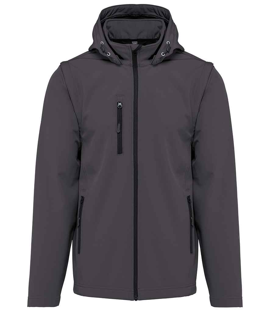 Kariban Unisex Three Layer Hooded Soft Shell Jacket KB422
