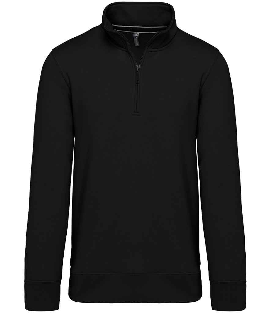 Kariban Zip Neck Sweatshirt KB487
