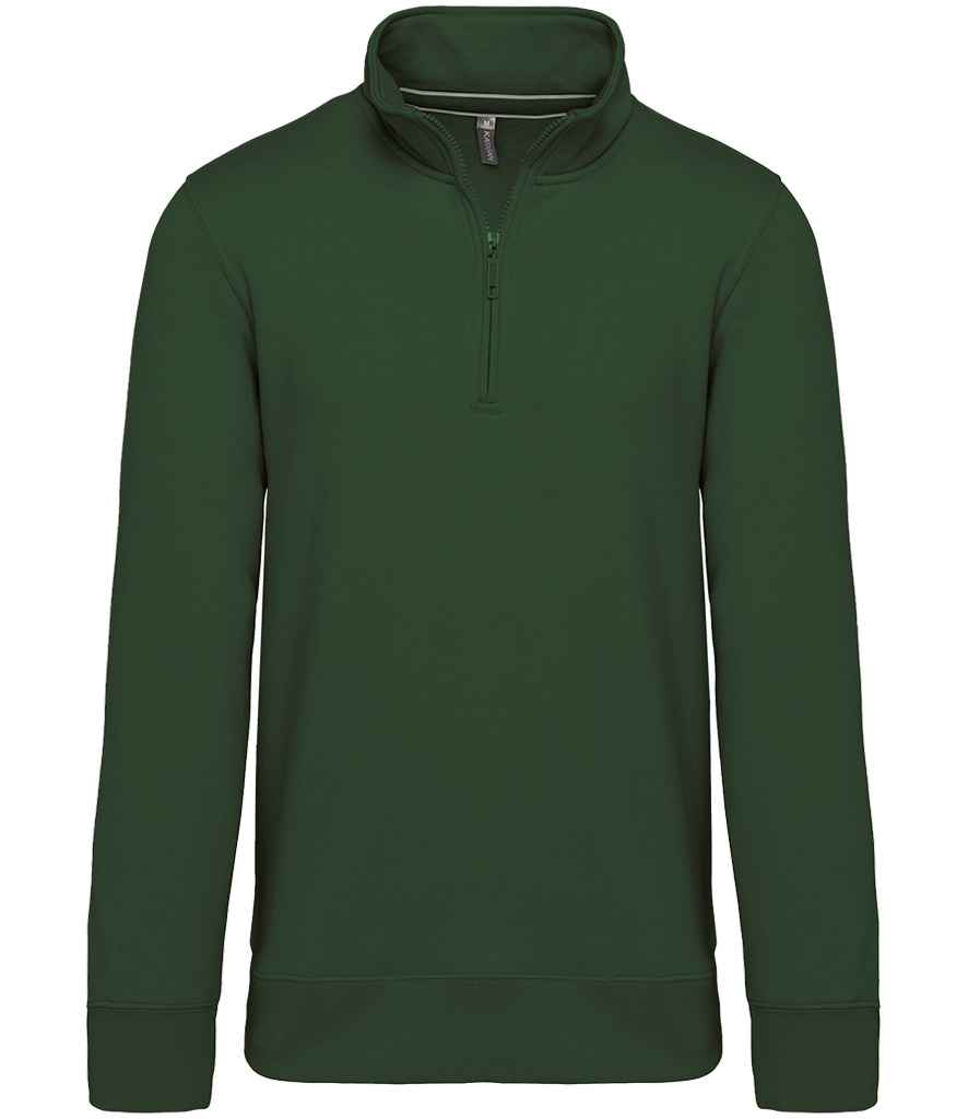 Kariban Zip Neck Sweatshirt KB487