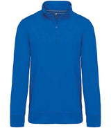 Kariban Zip Neck Sweatshirt KB487