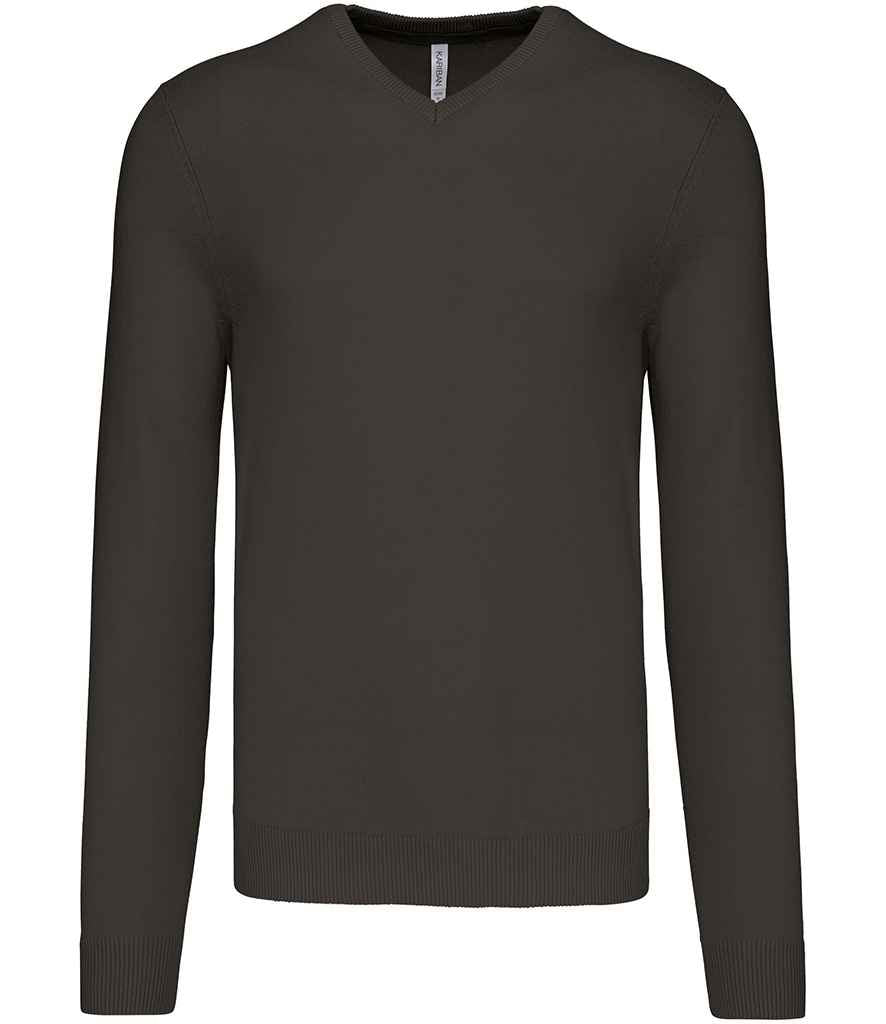 Kariban Cotton Acrylic V Neck Sweater KB965