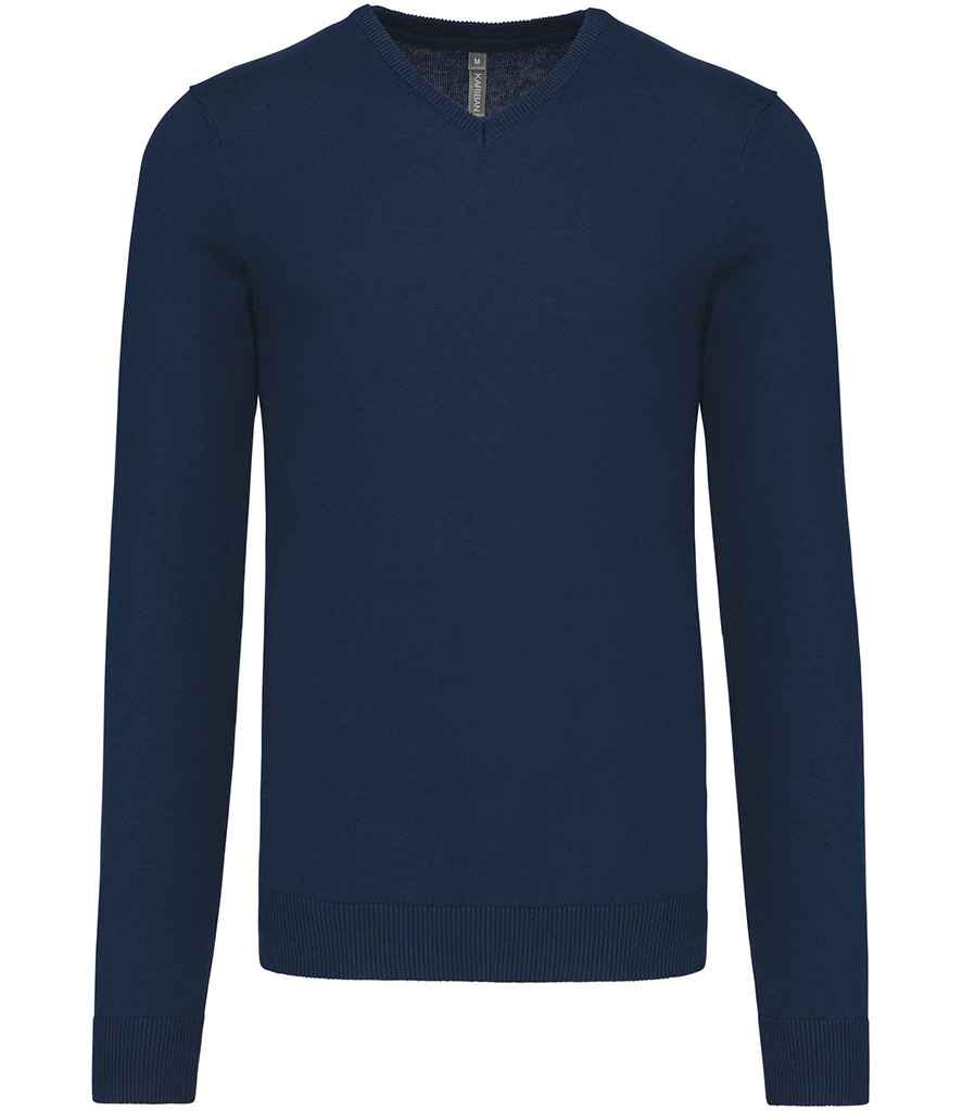 Kariban Cotton Acrylic V Neck Sweater KB965