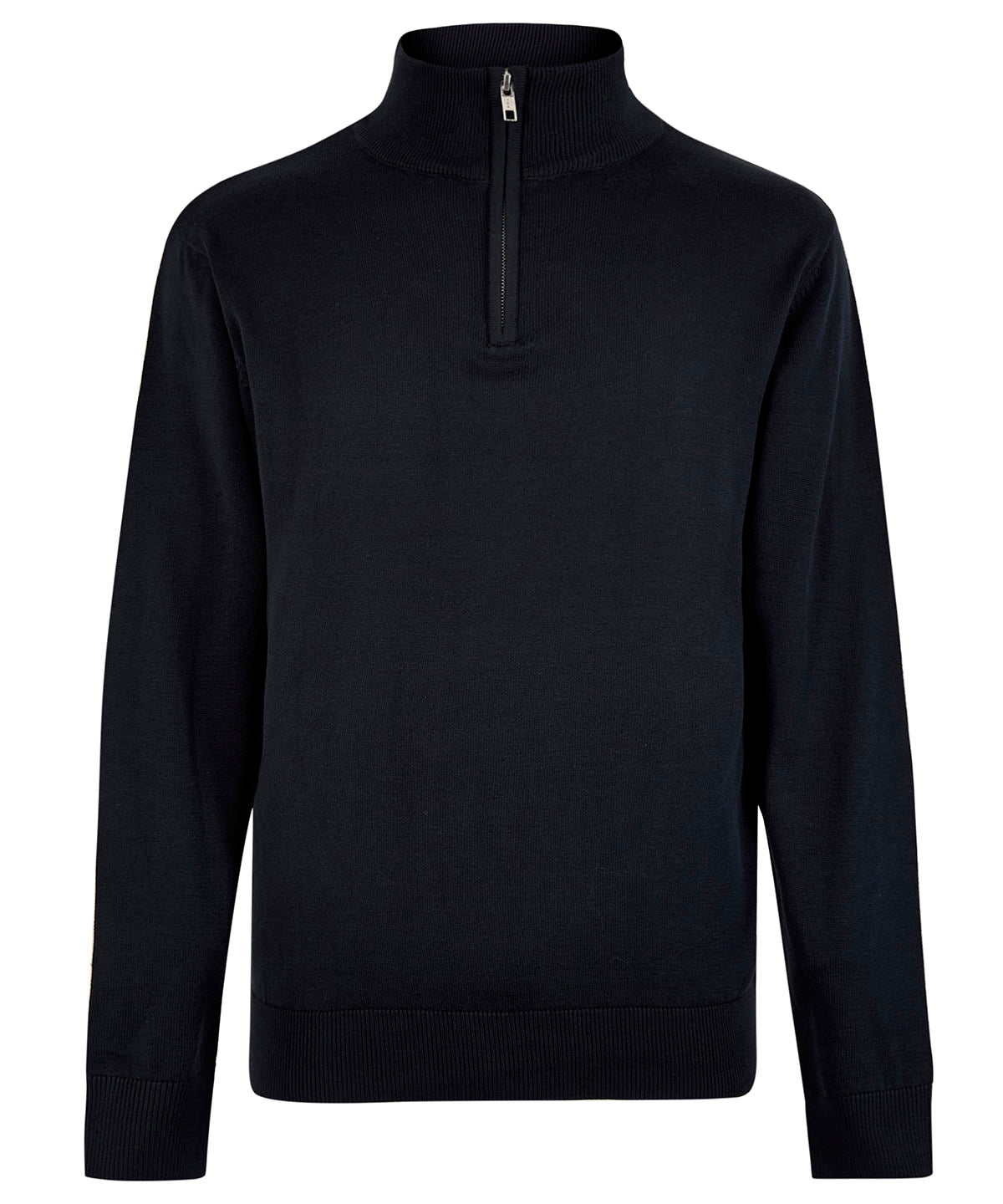 Kustom Kit Regular fit Arundel 1/4-zip sweater KK254