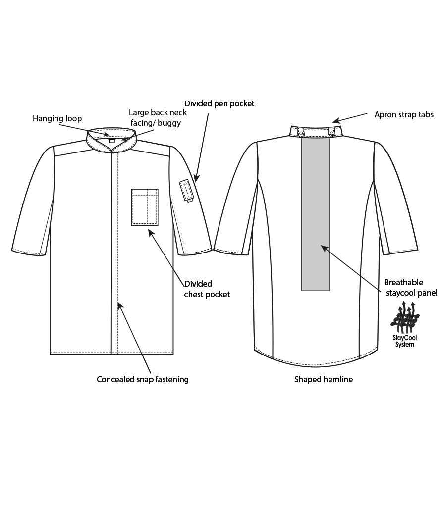 Le Chef StayCool Prep Jacket LE004 product image 4