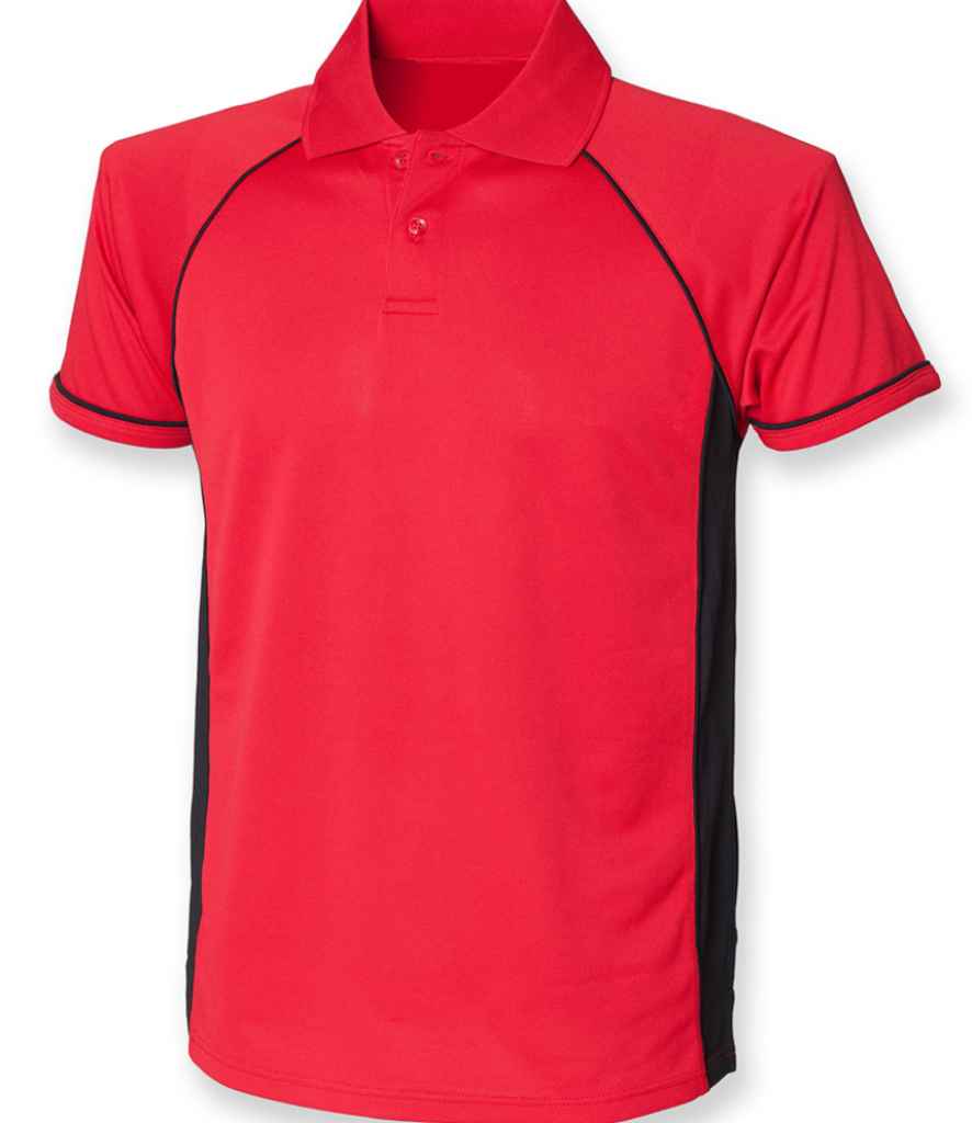 Finden + Hales - Performance Panel Polo Shirt