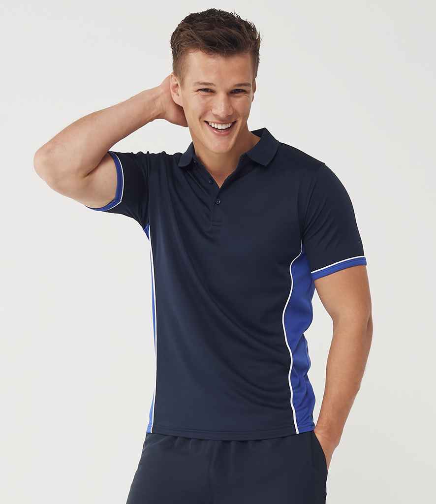 Finden + Hales - Contrast Panel Polo Shirt