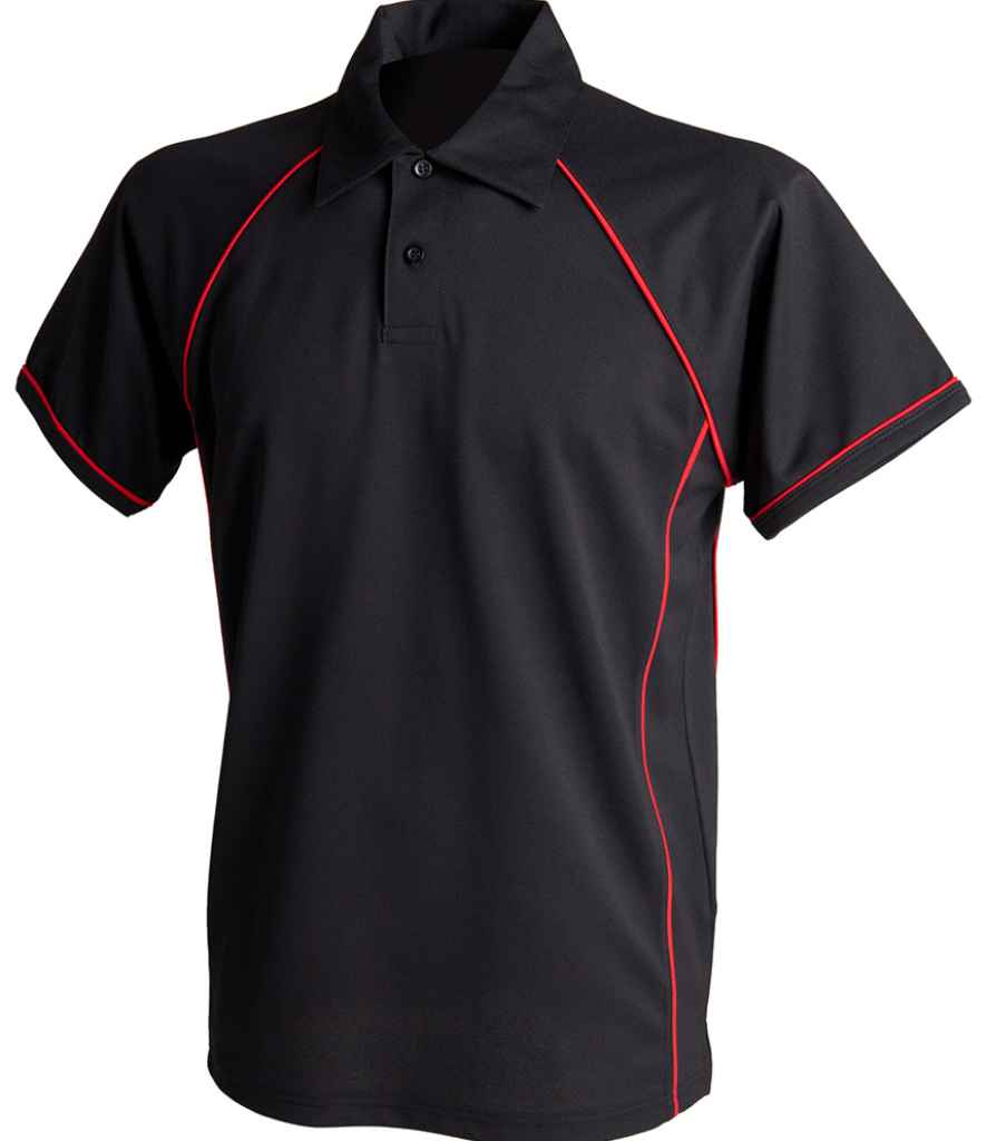 Finden + Hales - Performance Piped Polo Shirt