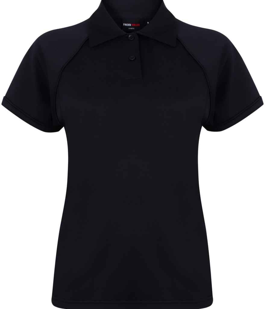 Finden + Hales - Ladies Performance Piped Polo Shirt