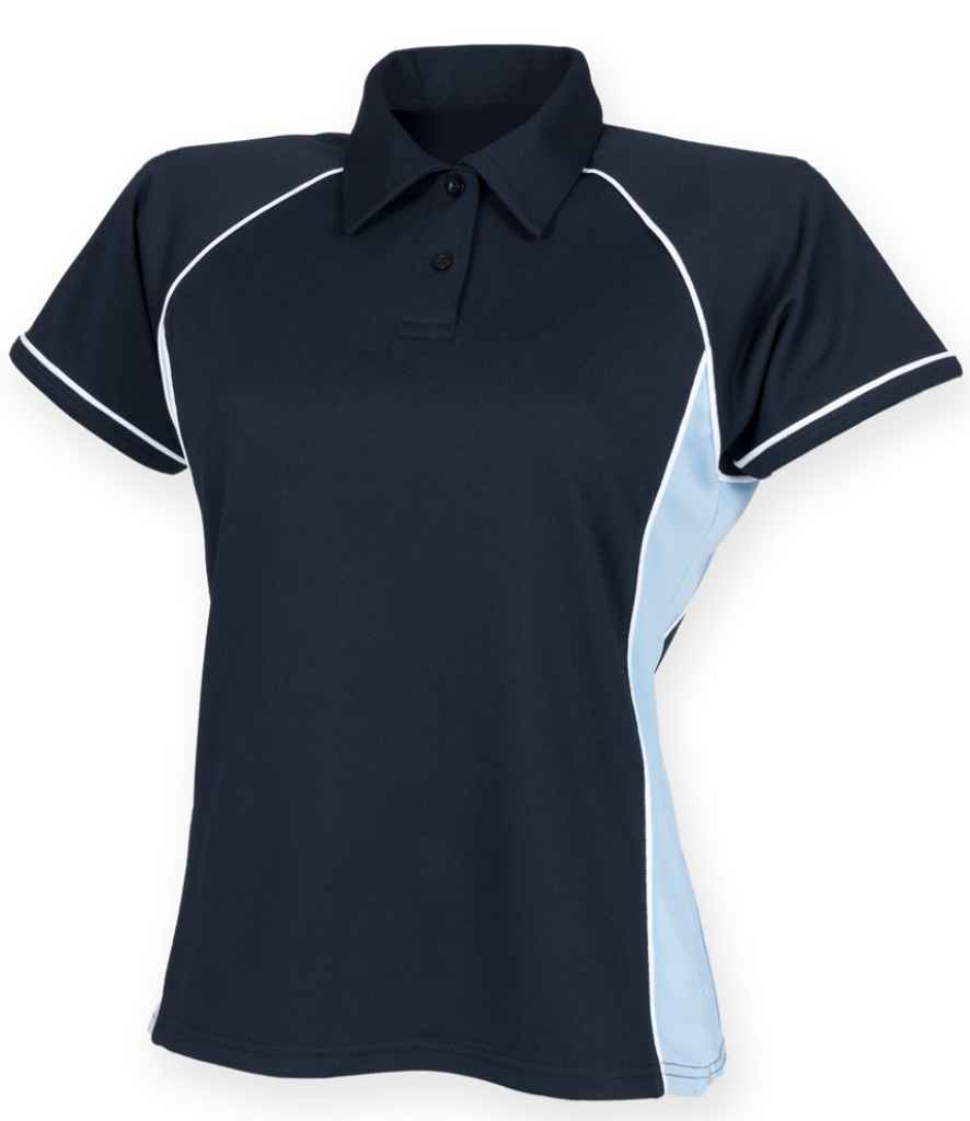 Finden + Hales - Ladies Performance Piped Polo Shirt