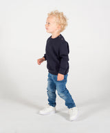 Larkwood Crew Neck Sweatshirt with Shoulder Poppers LW06T