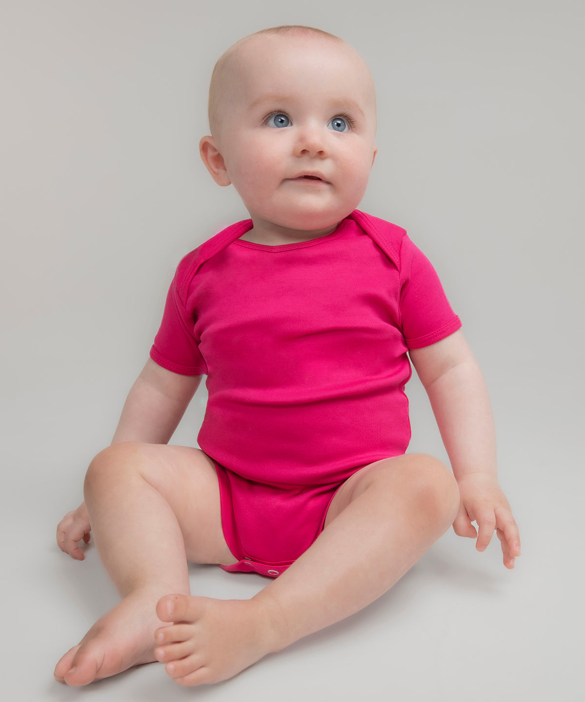Larkwood Short-Sleeved Bodysuit with Envelope Neck Opening LW55T