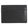 Black Leather RFID Slim Card Holder by Dalaco