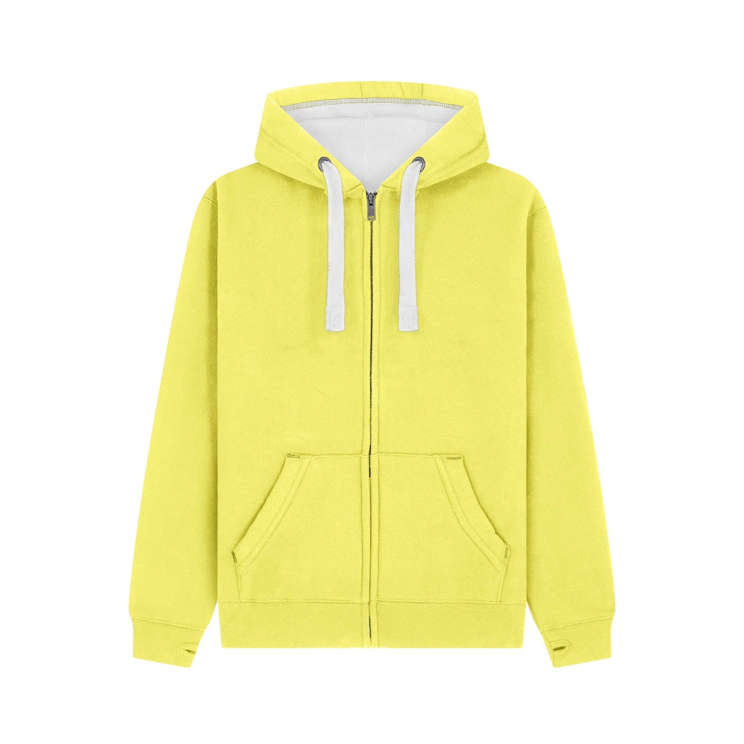 Cotton Ridge - Comet Ultra Premium Zip Hoodie - Lemon Drop