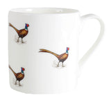 Pheasant Illustration Fine Bone China Mug by Dalaco
