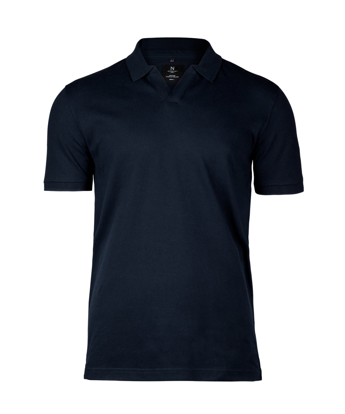 Nimbus - Harvard v-neck – stretch deluxe polo - front view