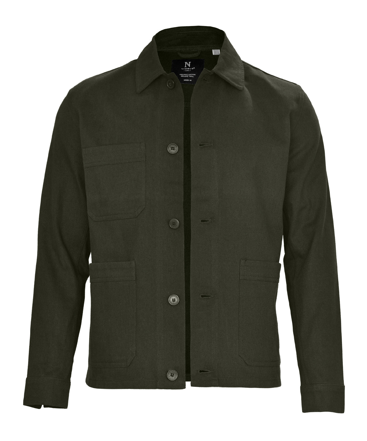 Nimbus - Sonoma twill unisex overshirt - front view