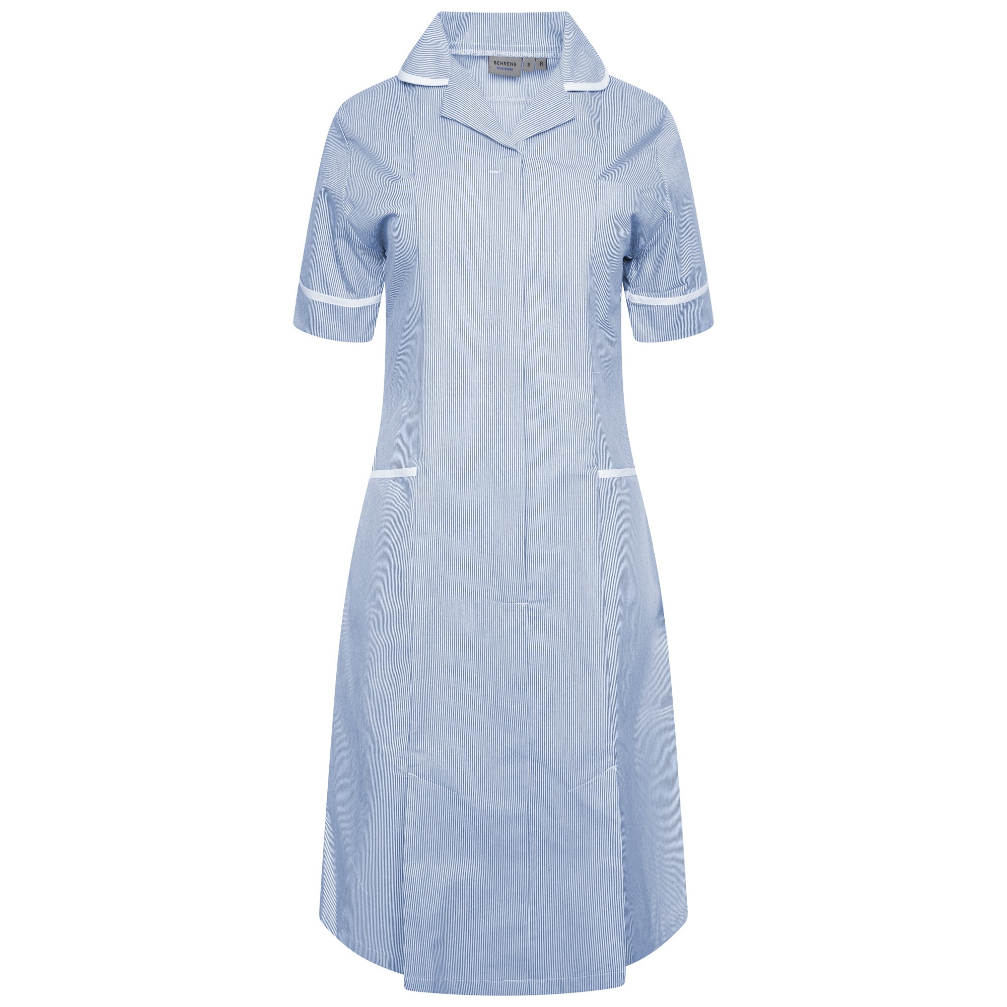 Behrens Ladies Dress with Round Collar NCLD