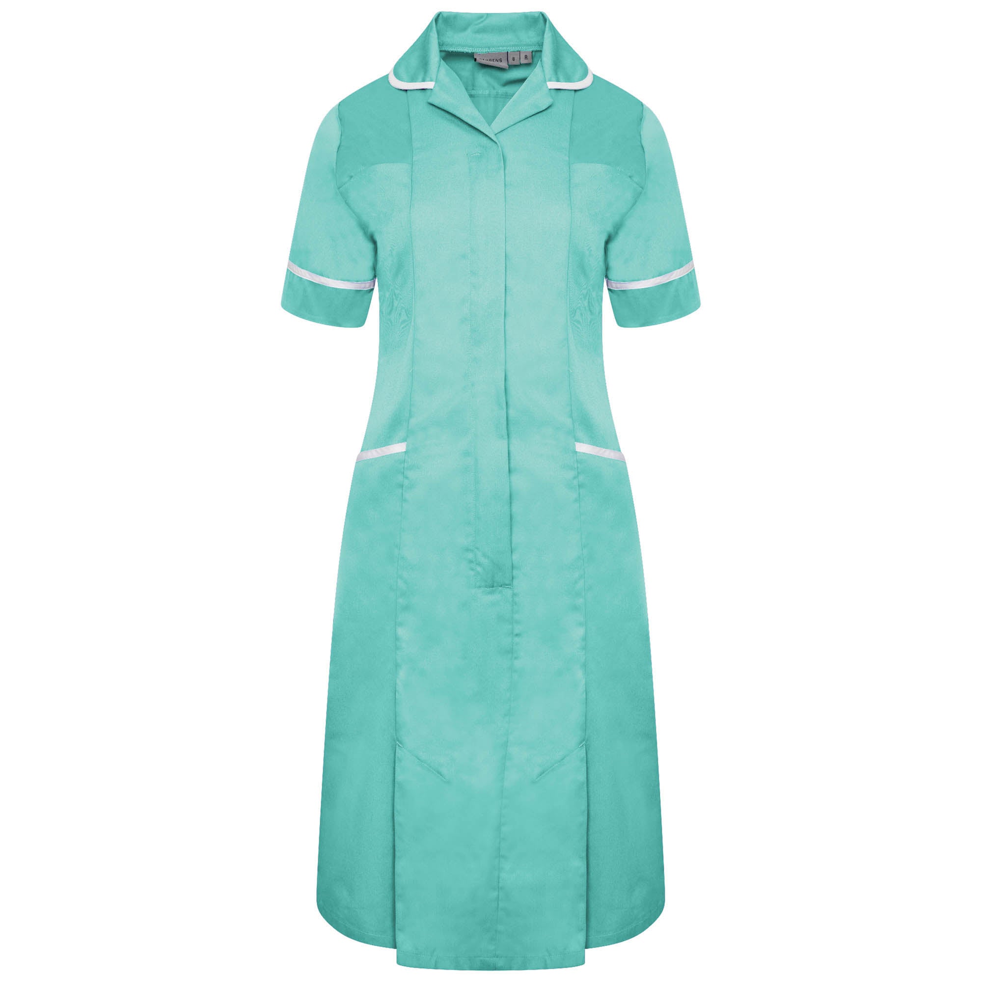 Behrens Ladies Dress with Round Collar NCLD