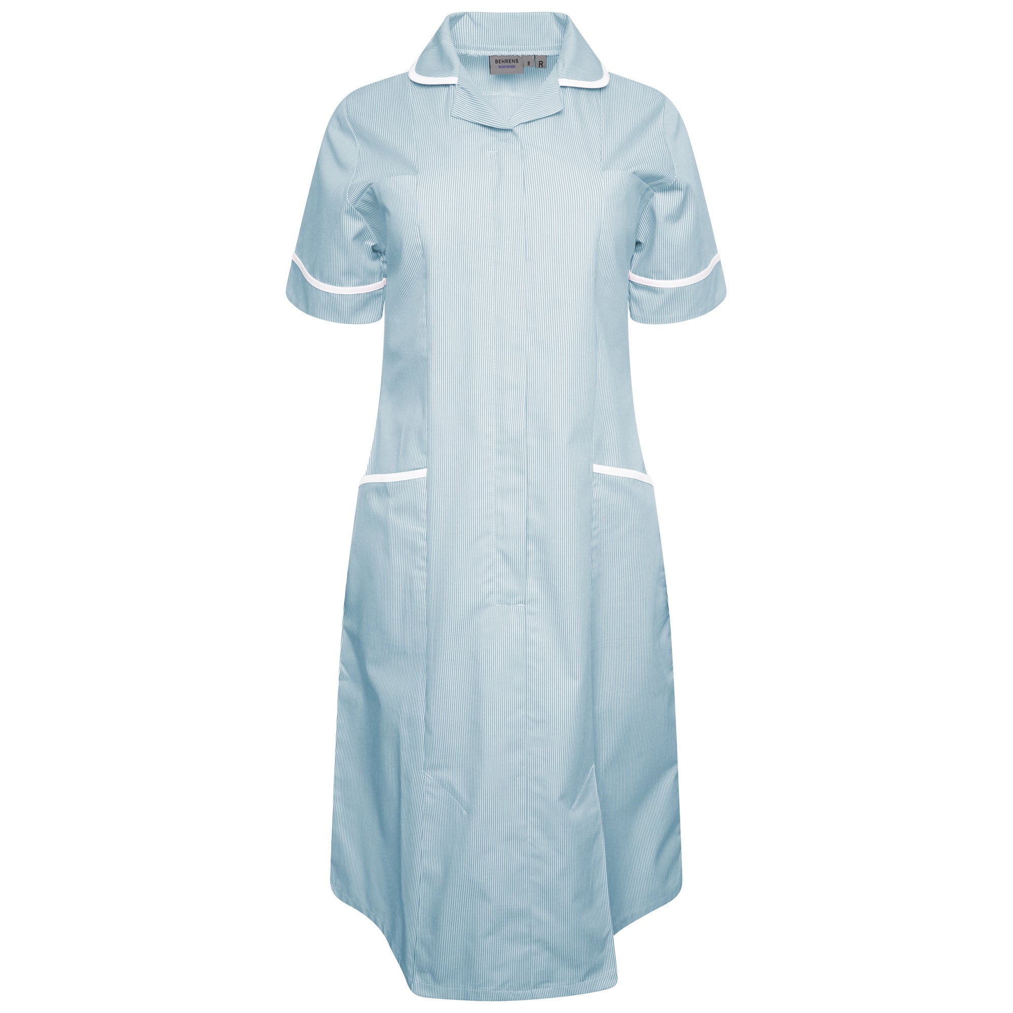 Behrens Ladies Dress with Round Collar NCLD