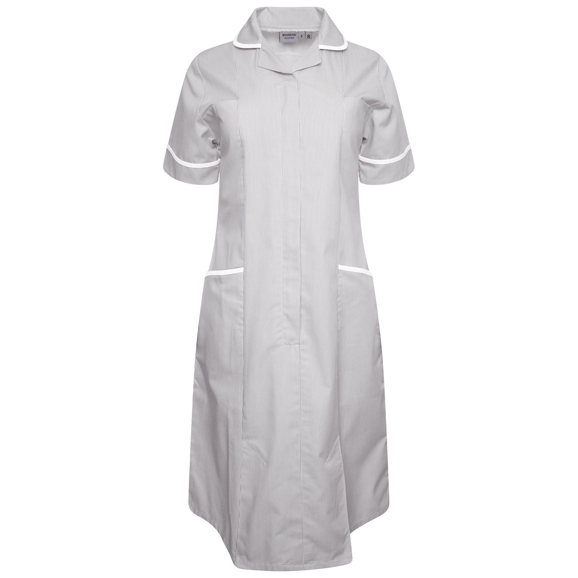 Behrens Ladies Dress with Round Collar NCLD