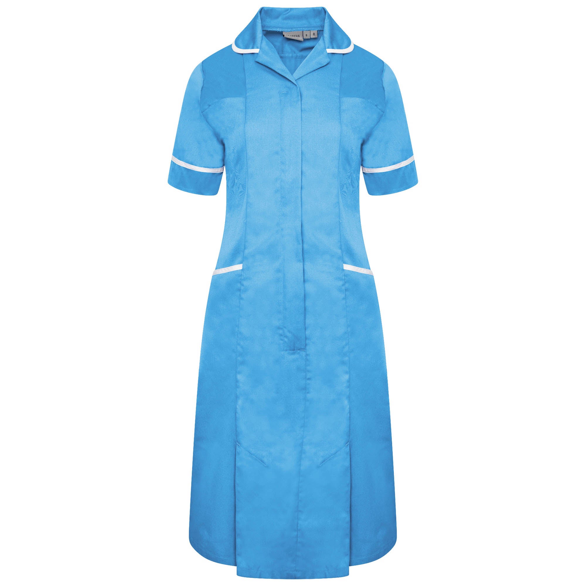 Behrens Ladies Dress with Round Collar NCLD