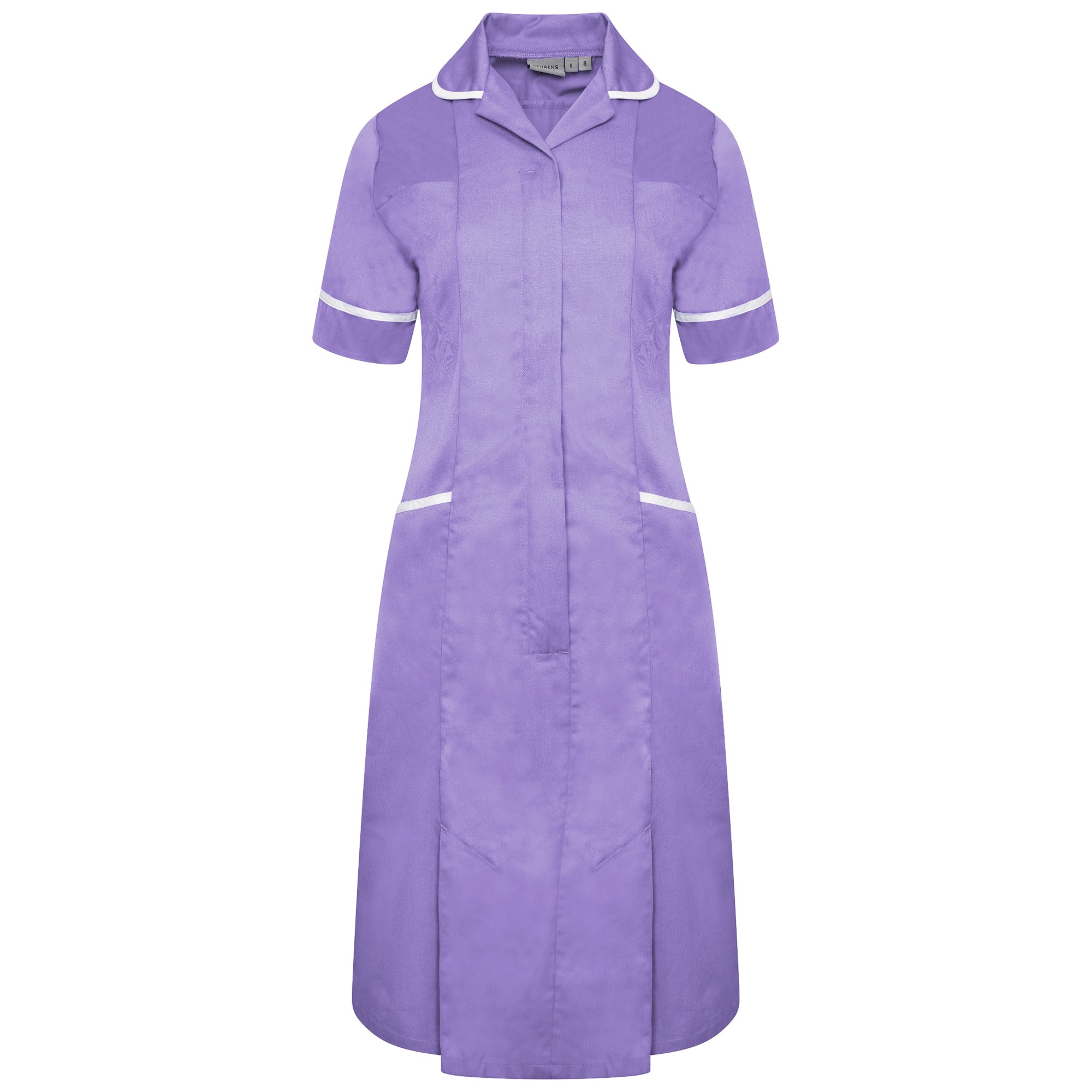 Behrens Ladies Dress with Round Collar NCLD
