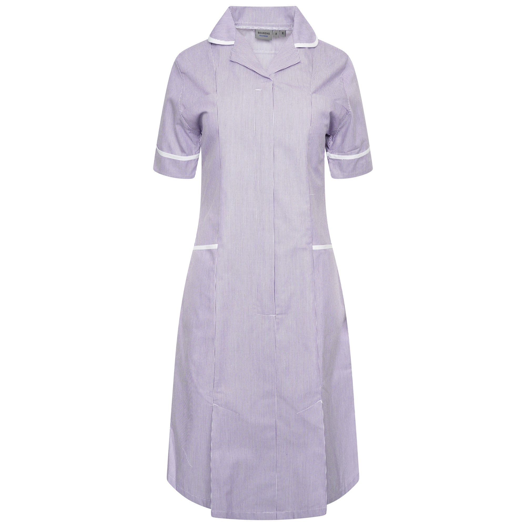 Behrens Ladies Dress with Round Collar NCLD