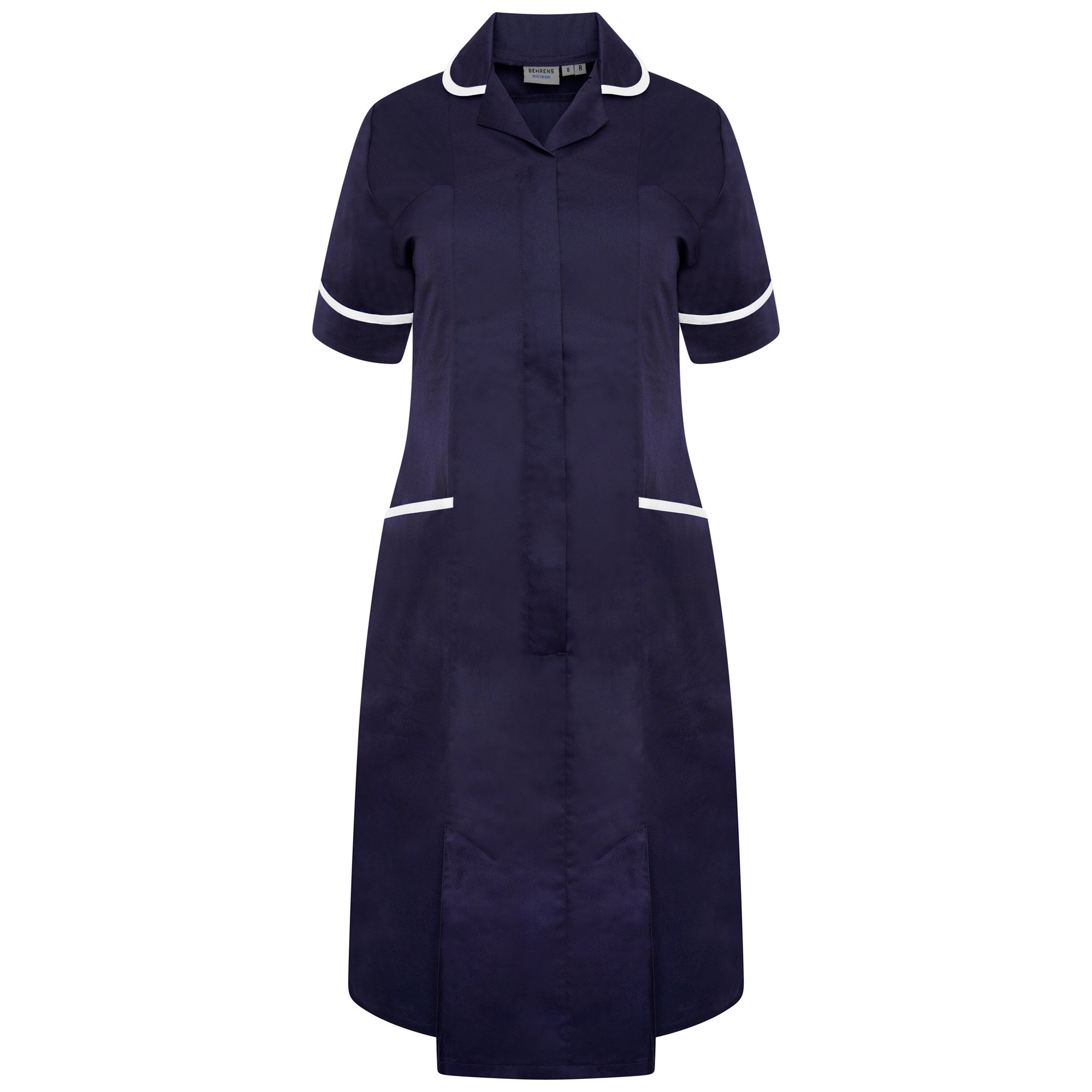 Behrens Ladies Dress with Round Collar NCLD