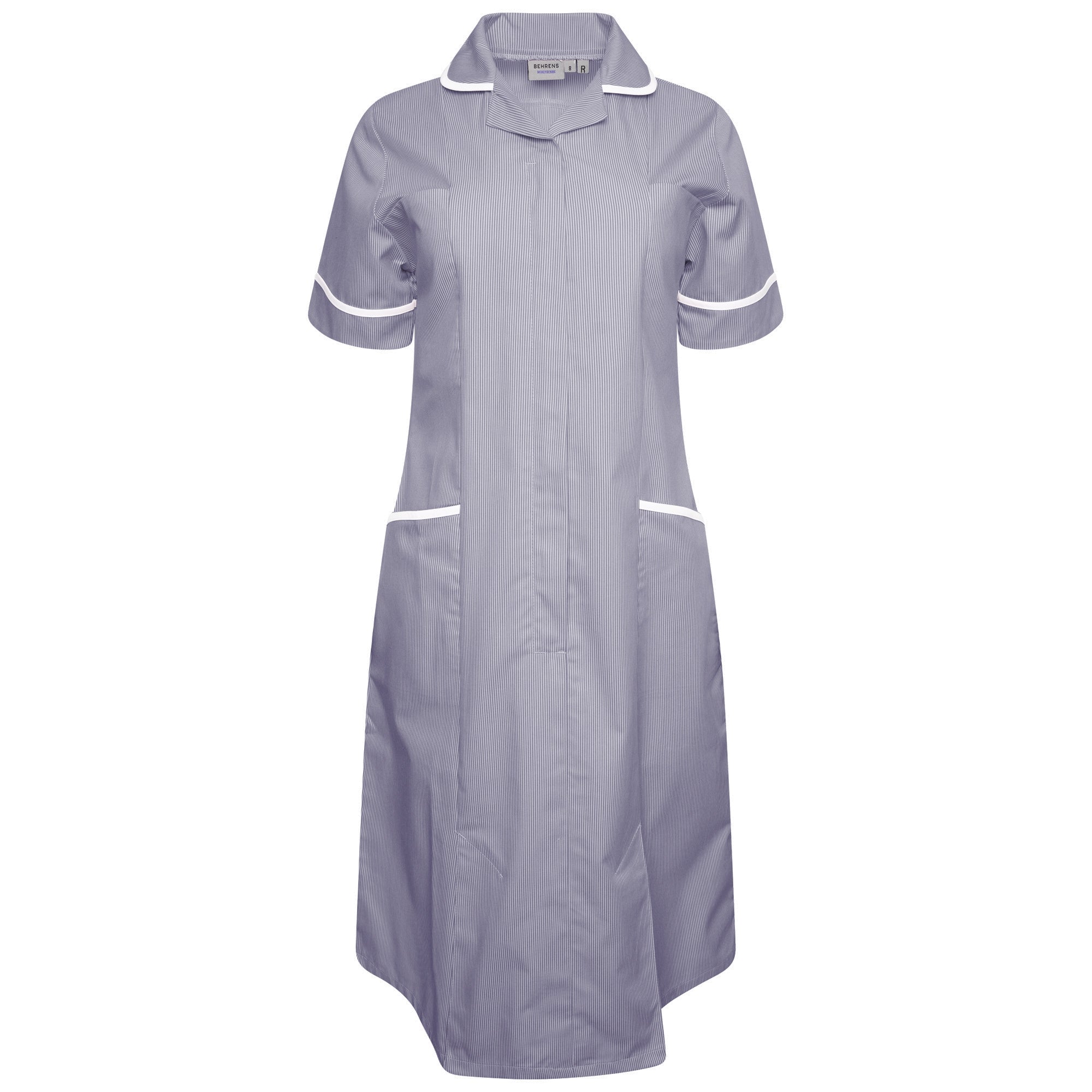 Behrens Ladies Dress with Round Collar NCLD