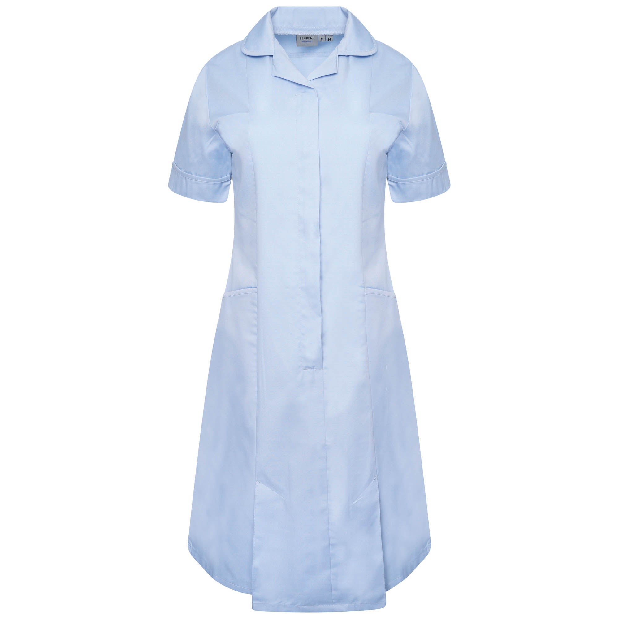 Behrens Ladies Dress with Round Collar NCLD