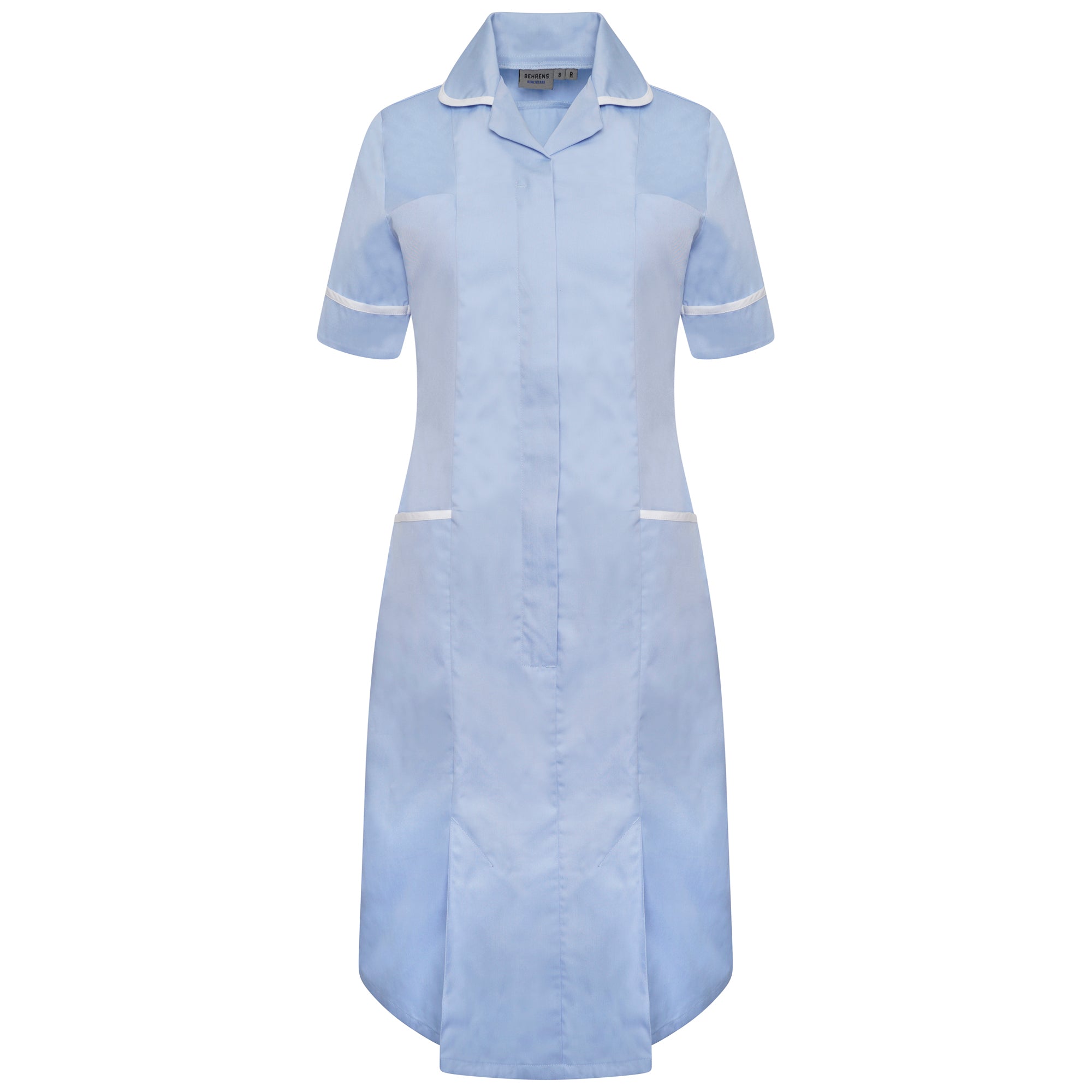 Behrens Ladies Dress with Round Collar NCLD