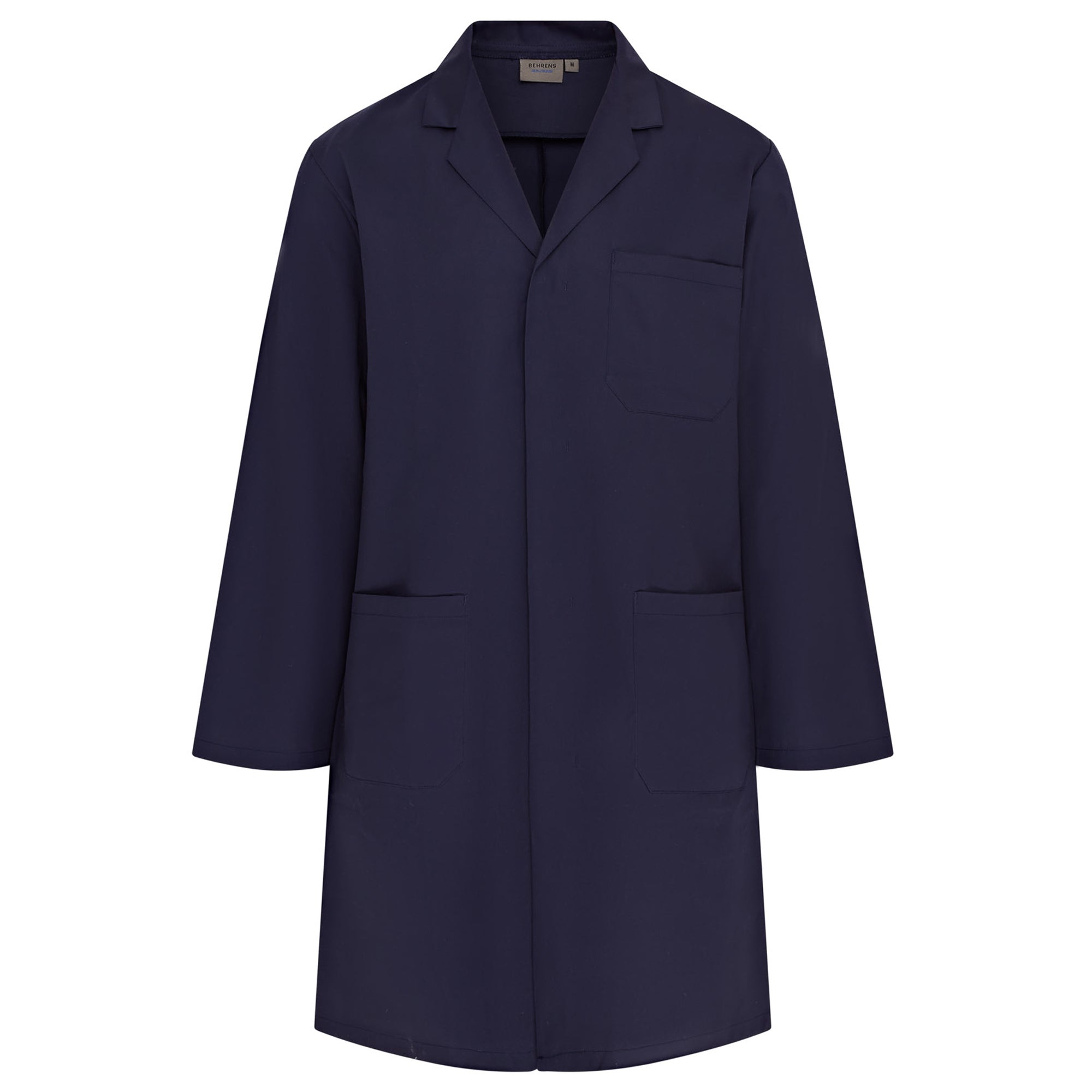 Behrens Unisex Work Coat with press stud fastening NDLCBF