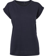 New Morning Studios - Women’s regular extended shoulder tee - front view