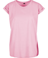 New Morning Studios - Women’s regular extended shoulder tee - front view