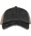 Native Spirit Washed Trucker Destroy Cap NS027