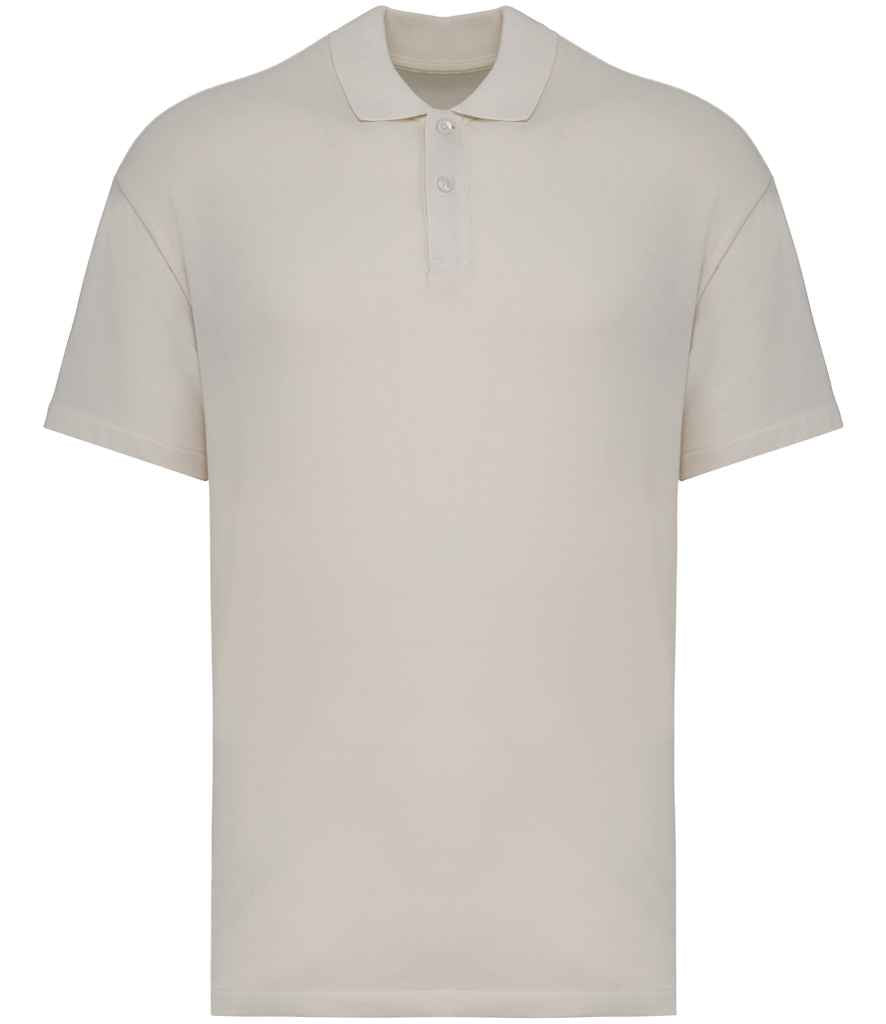Native Spirit Drop Shoulder Piqué Polo Shirt NS204