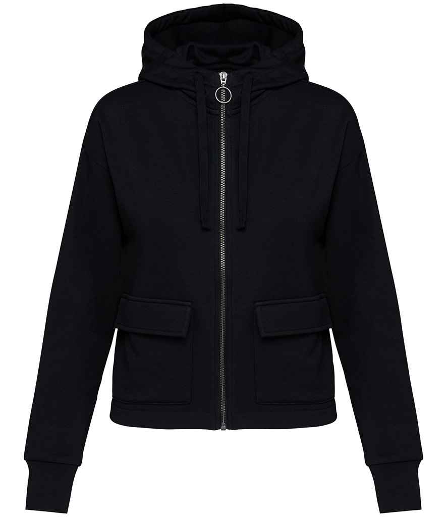 Native Spirit Ladies Full Zip Hooded Sweatshirt NS409